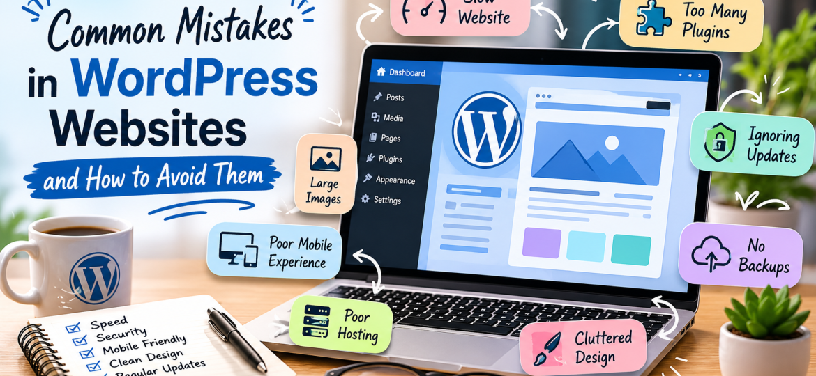 Common Mistakes in WordPress Websites and How to Avoid Them